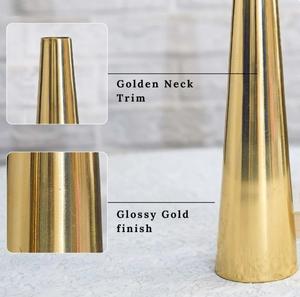 Florero de metal con acabado duradero para decoración de oficina disponible a precio económico para exportación a granel - Product Image 6