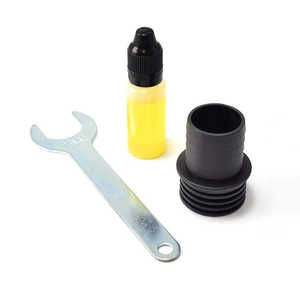 Ponceuse orbitale aléatoire pneumatique de 6 pouces avec aspiration, support auto-agrippant à 15 trous, orbite de 3/16 pouces - Product Image 2