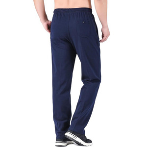 Pantalon décontracté en toile pour homme, modèle hiver, dernière collection, respirant, taille haute, coupe droite, en promotion - Product Image 2