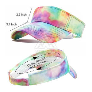 Gorras de Visera de Diseño Moderno y Calidad Premium, Venta al por Mayor, Gorras de Visera Personalizadas 100% Algodón - Product Image 3