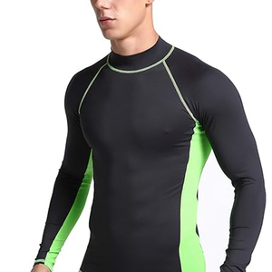 Logotipo personalizado BJJ MMA sublimado hombres Rash Guard OEM diseño de compresión gimnasio camisas de manga larga Rash Guard - Product Image 3