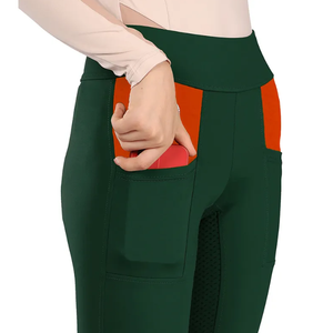 Taille haute siège complet Silicone équitation tenue équestre Equitacion course collants équestre pantalon d'équitation culotte d'équitation - Product Image 5