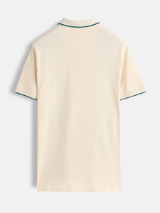 Customizable High Quality Front Logo Men's Embroidered Knitted 100% Cotton Solid Short Sleeve Vintage <b>Classic</b> Button-Up Quick - Product Image 3