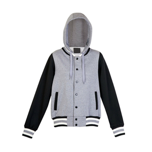 Vente en gros de veste universitaire streetwear d'extérieur pour femmes avec logo personnalisé veste de baseball letterman vêtements d'extérieur à la mode à la mode - Product Image 3
