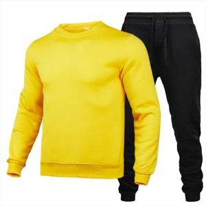 Private Label Men <b>Plain</b> <b>Tracksuit</b> Jogging Jogger Suit Set Custom Blank <b>Tracksuit</b> Sweatsuit With Logo Men 2 Two Piece Pants Set - Product Image 5