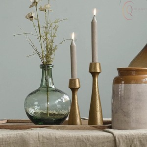 Portavelas Metálico de Lujo, Impermeable y Duradero, para Decoración del Hogar, Elegante Centro de Mesa para Sala de Estar, Decoración de Bodas - Product Image 6