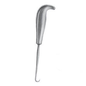 Instrumento médico de gancho de hueso reutilizable y duradero para uso en procedimientos de cirugía de trauma columna vertebral y operaciones ortopédicas generales - Product Image 3