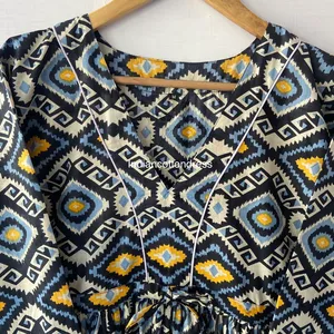 Robes d'été pour femmes, légères, respirantes, en coton, élégantes, confortables, parfaites pour les sorties décontractées, les journées ensoleillées et le port quotidien - Product Image 5