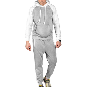 ชุดวอร์มผู้ชายแบบสั่งทำพิเศษ พร้อมฮู้ด ชุดเซ็ท 2 ชิ้น เสื้อแขนยาว กางเกงวอร์มขายาว ชุดออกกำลังกาย - Product Image 3