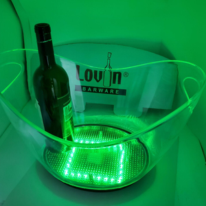 Cubo de hielo acrílico Louvin para vino, accesorio de bar moderno para fiestas - Product Image 6