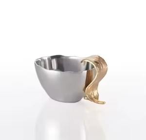 Metal Serving Bowl <b>Dinnerware</b> Collection for Residential Kitchen Dining Table Decoration - Product Image 3