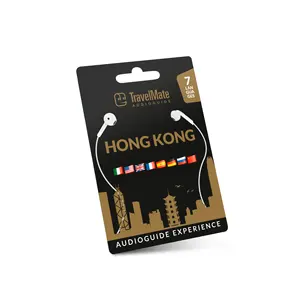 Tùy chỉnh honk Kong Món quà lý tưởng cho tất cả mọi người ứng dụng cho du lịch không dây tai nghe ứng dụng với 46 nội dung âm thanh cho chỗ ở