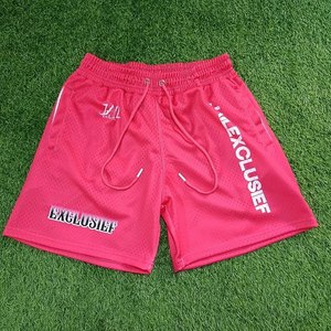 Vente en gros de shorts de sport en coton épais polaire français éponge respirant short de sueur pour hommes short de survêtement d'entraînement de course à pied - Product Image 1