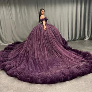 Robe de Soirée de Mariage en Satin Turc de Luxe, Détails Perlés, Imprimé Floral, Taille Naturelle, Longueur Ras du Sol, Infroissable, Idéale pour les Cérémonies - Product Image 3