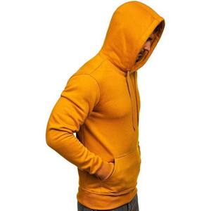 Vente chaude de sweats à capuche surdimensionnés pour hommes basiques personnalisés respirants de bonne qualité vêtements pour hommes 100% coton sweats à capuche de sports d'hiver - Product Image 3