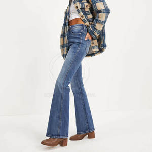 Nouveau Style Pakistan Made Jeans Pantalons Vêtements Vêtements Femmes Jeans Pantalons Offre Spéciale Femmes Jeans Pantalons - Product Image 5