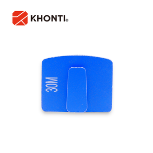 Square-Shaped Metal Bond Diamante Grinding Disc OEM customizáveis S-Shape segmentos para piso concreto sapatos abrasivos - Product Image 3