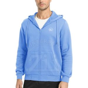 Sweat-shirts à capuche en molleton brodés, couleur unie, personnalisables, 100% coton, unisexe, de haute qualité, pull à capuche - Product Image 2