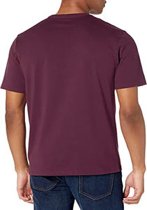 Camiseta de Moda de Manga Corta para Hombre, Logotipo Personalizado, Color, Jersey de Poliéster/Algodón, Alta Calidad, Cómoda, Transpirable, Elástica, Talla Grande - Product Image 4