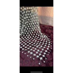 Dupatta con Trabajo de Espejos y Tilla para Mujeres Adultas, para Uso en Bodas, Compra en Línea, Colección Festiva 2026 - Product Image 4