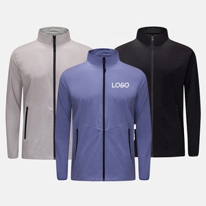 ชุดแจ็กเก็ตและกางเกงน้ำหนักเบามีซิปรูดสำหรับผู้ชายเสื้อกันลมกางเกงไบเกอร์กางเกงคาร์โก้กางเกงกีฬาวิ่งสำหรับฤดูร้อน - Product Image 4