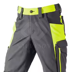 Fashion Clothing <b>Hi</b> <b>Vis</b> Visibility Over Trousers Reflective Safety Work Quality Wear Waterproof Safety <b>Pant</b> for Men Breathable - Product Image 5