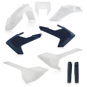 Acerbis Full Plastic ABS Motorcycle Fairing <b>Kit</b> for Husqvarna for Customizing Your Ride - Product Image 1