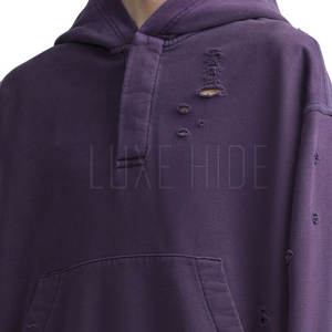 Vente en gros de sweats à capuche en coton mélangé pour hommes fabricant de sweats à capuche de haute qualité personnalisés - Product Image 6