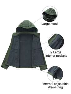 Cheap Outdoor Wholesale Softshell <b>Soft</b> <b>Shell</b> Men Waterproof Sports Softshell <b>Jackets</b> - Product Image 5