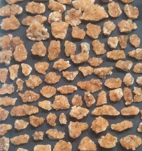 Grappe d'Apophylite d'acier de couleur naturelle orange, pierre semi-précieuse d'Inde - Product Image 1