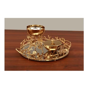 Quemador decorativo de aroma bakhoor de metal para un humo suave, olor dulce y un aspecto encantador para el hogar - Product Image 4