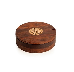 Boîte à épices de stockage de cuisine avec la plus haute qualité boîte à épices Masala en bois de taille et de forme personnalisées à des prix bon marché - Product Image 1