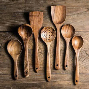 Utensilios de Cocina de Madera de Primera Calidad para Cocinar, Servir y Preparar Alimentos - Product Image 2