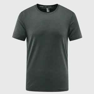 เสื้อยืดวิ่งผู้ชายแบบสั่งทำพิเศษ ผลิตจากไนลอนรีไซเคิลผสมสแปนเด็กซ์ ระบายอากาศได้ดี สำหรับการออกกำลังกาย - Product Image 2