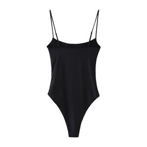 <b>Top</b> Trending Breathable Swimwear Women's Sleeveless Summer Casual Swimsuit Custom Stylish Design One Piece Bodysuits - Product Image 3