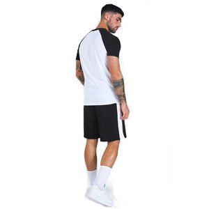 Novedad de verano, conjuntos de pantalones cortos informales para hombre, camiseta de manga corta, pantalones cortos, conjunto sólido de 2 piezas, conjuntos de verano para hombre - Product Image 6