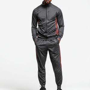 Ensemble de survêtement de football imprimé 100% polyester pour hommes et femmes, veste et pantalon de football, ensemble de survêtement de sublimation pour hommes et femmes - Product Image 5