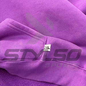 เสื้อฮู้ดผ้าฝ้าย100% โอเวอร์ไซส์สำหรับผู้ชายผ้าฝ้าย100% 400กรัมไซส์พิเศษพิมพ์ลาย3D สำหรับฤดูหนาว - Product Image 5