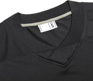 เสื้อเจอร์ซีย์ฟุตบอลแบบตาข่ายระบายอากาศสำหรับฝึกซ้อมเสื้อฟุตบอลแบบอเมริกันโลโก้ออกแบบได้ตามต้องการ - Product Image 3