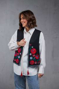 Chaqueta de Invierno de Estilo Bohemio para Mujer, Hecha a Mano con Bordado Suzani de la Mejor Calidad, Transpirable, 100% Algodón, Acolchada Regular, Gratis - Product Image 2