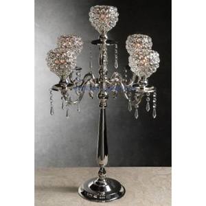 Trending Designing Gold Polished Modern <b>Candelabra</b> Premium Quality Large Size 5 Arms Luxury Wedding Decor <b>Candelabra</b> From India - Product Image 5