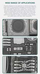 Tbk 2208x उच्च घनत्व वाले शील्ड सुरक्षा कक्ष एक्स रे त्वरित शूट निदान मोबाइल फोन pcb निरीक्षण मशीन - Product Image 6