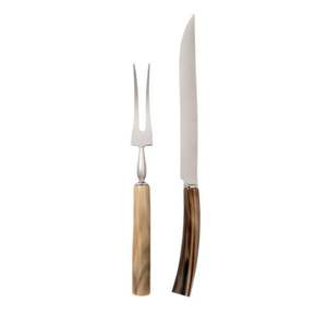 Juego de cucharas de cuerno de búfalo hechas a mano por artesanos expertos que utilizan técnicas tradicionales para experiencias gastronómicas ecológicas - Product Image 2