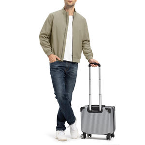 Chaqueta Cortavientos Ligera de Diseño Nuevo Personalizada al por Mayor, Chaqueta Clásica de Invierno Impermeable con Cremallera Completa para Hombre - Product Image 6