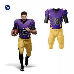 Pantalones Cortos de Uniforme de Fútbol Americano para Hombre, Impresión 3D, Nombre del Equipo Personalizado, Logotipo Delantero/Trasero, 100% Poliéster Transpirable, Tallas Grandes - Product Image 3