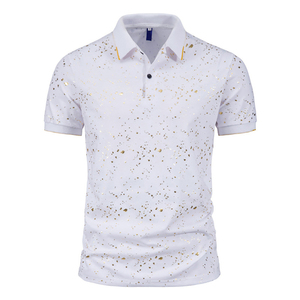 Polo de Verano para Hombre, Polo de Golf de Alta Calidad al por Mayor, Personalizable con Logotipo Bordado, Unisex, de Algodón Liso - Product Image 4