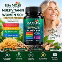 Capsules de mousse de mer 100% naturelles, mousse d'Irlande, complément alimentaire pour la santé immunitaire, la thyroïde et la peau, capsules de mousse de mer
