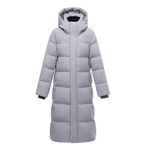 Veste longue matelassée en coton épais décontractée de grande taille pour femmes, imperméable, à capuche, de haute qualité, pour l'hiver - Product Image 5