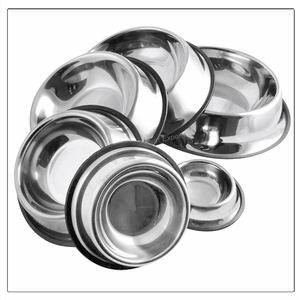 24 oz Eco-Friendly <b>Stainless</b> <b>Steel</b> <b>Dog</b> <b>Bowl</b> Anti-Slip Metal Design Pet <b>Bowls</b> & Feeders - Product Image 4