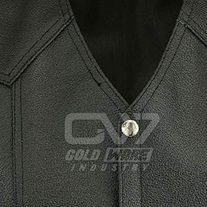 Chaleco de cuero para hombre de alta calidad Chaleco de cuero para hombre más vendido Chaleco de cuero para hombre transpirable de nuevo diseño - Product Image 5